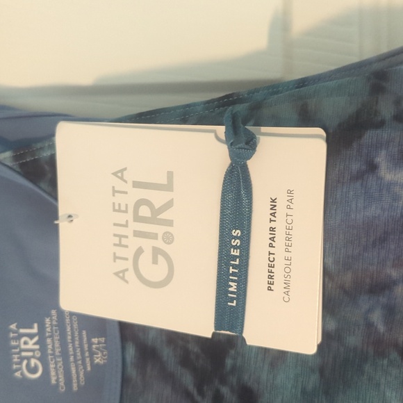 Athleta Girl Perfect Pair Tank XL tie dye - Picture 2 of 6